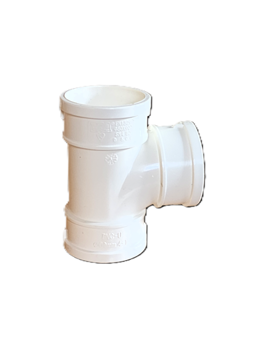 Tee sanitaria PVC 50 mm